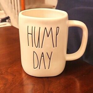 Rae Dunn "Hump Day" Mug